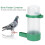 10pcs Plastic Birds Drinking Water Bottles, 140ml, 12cm 11