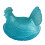 Candy Bowl with Lid,Dessert Plate Crystal Glass-Matte Blue 1