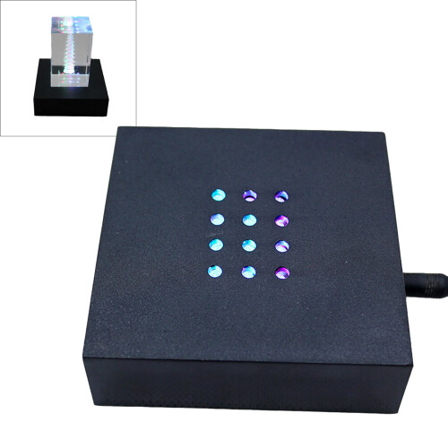Portable Plug and Play LED Touch Crystals Lamp Base for Home 1