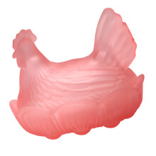 Candy Jar Candy Bowl with Lid,Dessert Plate-Frosted Pink