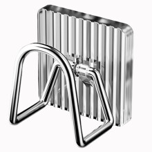 (Transparent White) Robuster Küchenschwammhalter aus Edelstahl