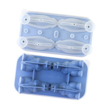 Dinosaurs Themed Ice Cubes Tray For Cocktails Kids Drink-Blue