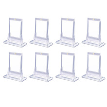 Professional Grade Card Display Case With 35PT Thickness-8pcs