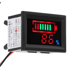 Electric Car 72V Digital LED Voltage & Current Meter YB27VE Battery Tester
