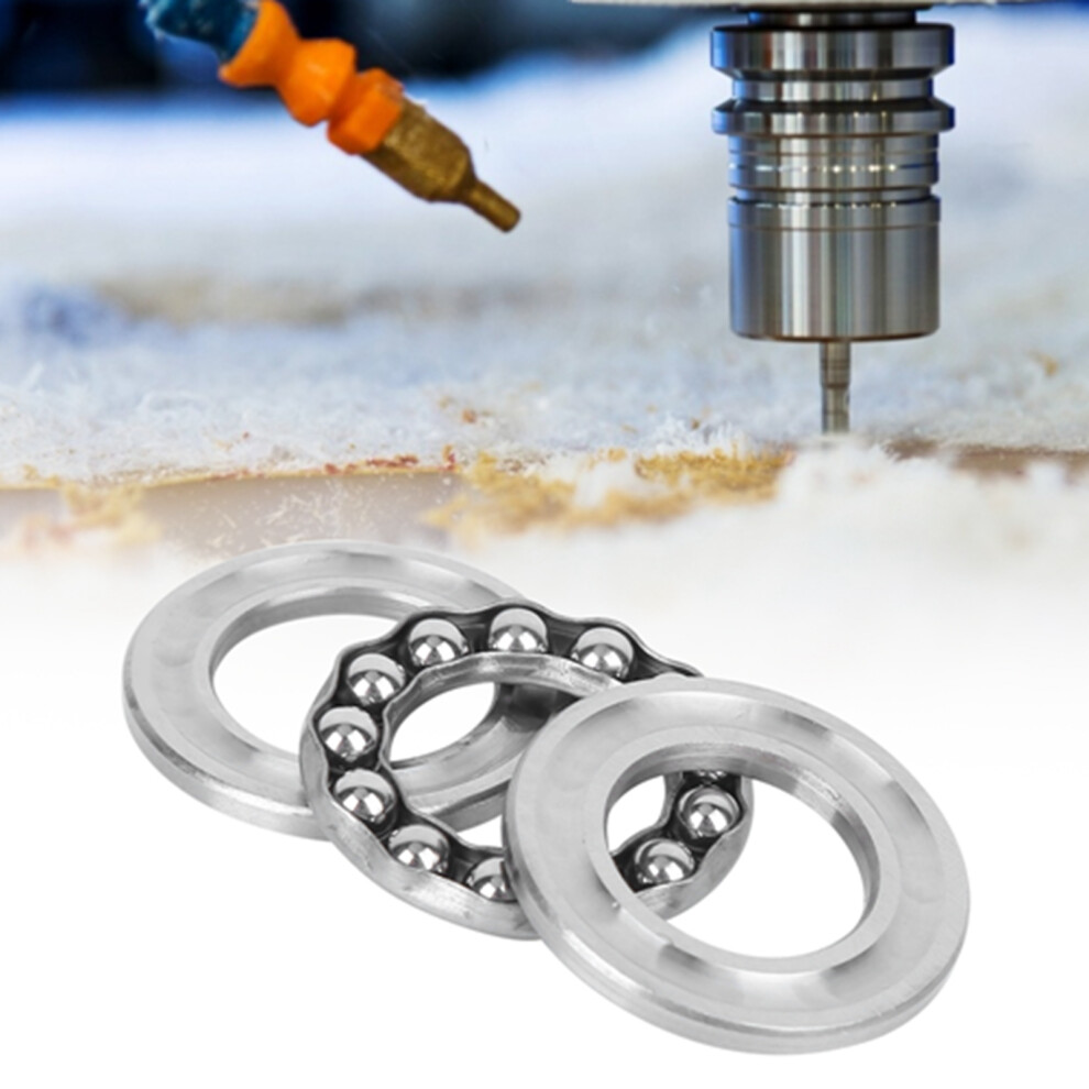 5Pcs 51103 Axial Ball Thrust Bearing 17Mm/30Mm/9Mm Low Noise Steel 8261392429462