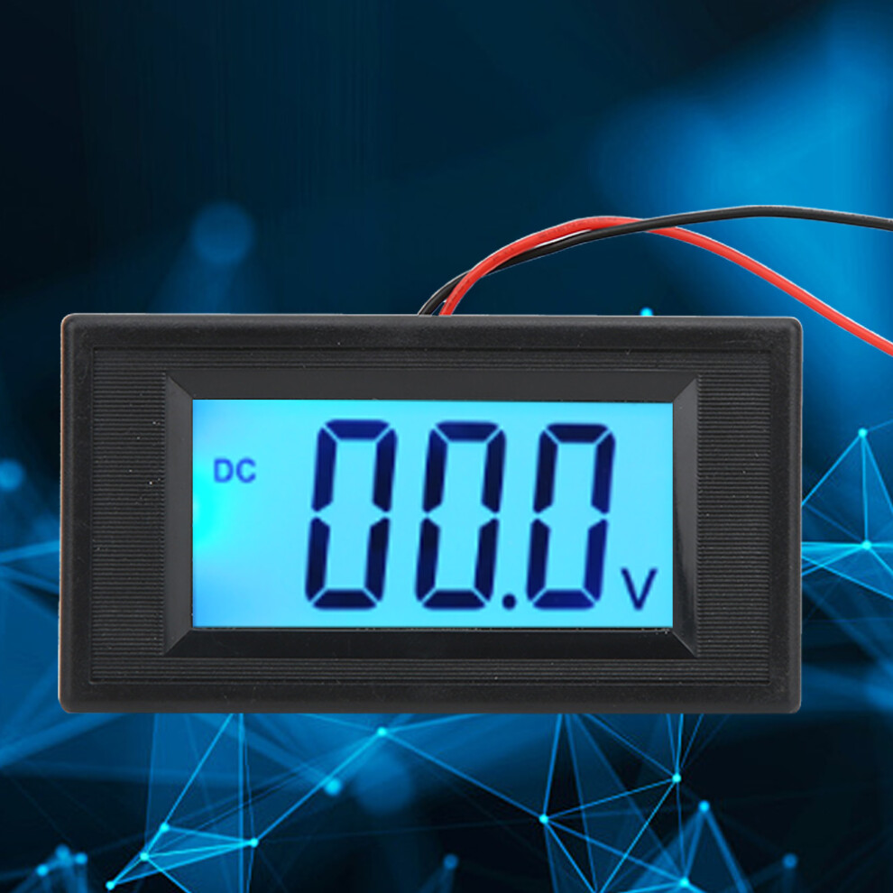 Yb5135d Lcd Digital Voltmeters 40V-100V Abs Compact Monitor 4631392694551