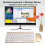 Wireless Keyboard & Mouse Set Gold, 1200dpi, 2.4G, Ultra Thin 1