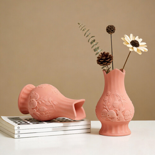 Handmade Rabbit Shaped Silicone Mold For Making Elegant Cement 2