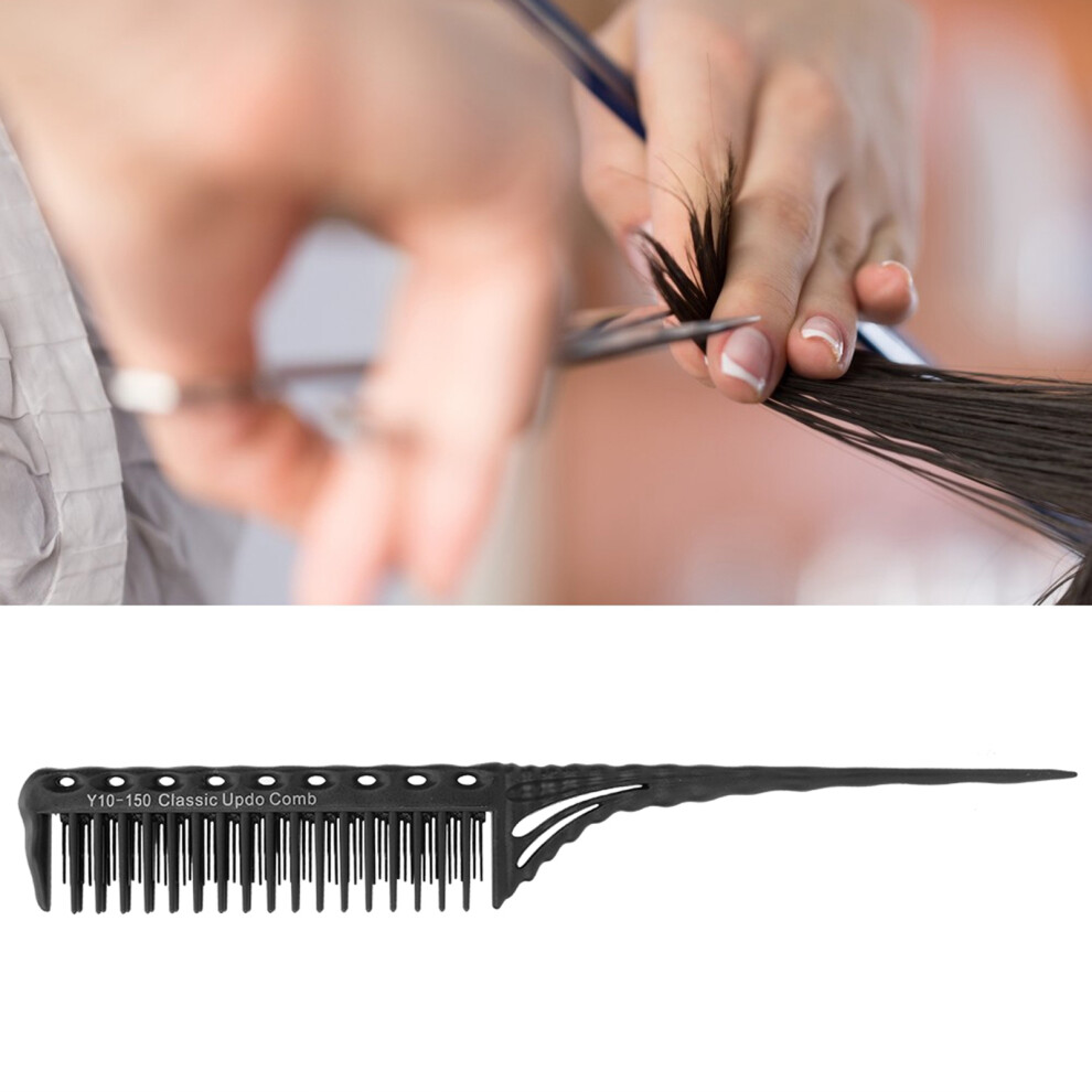 Black Styling Comb With Pointed Tail,