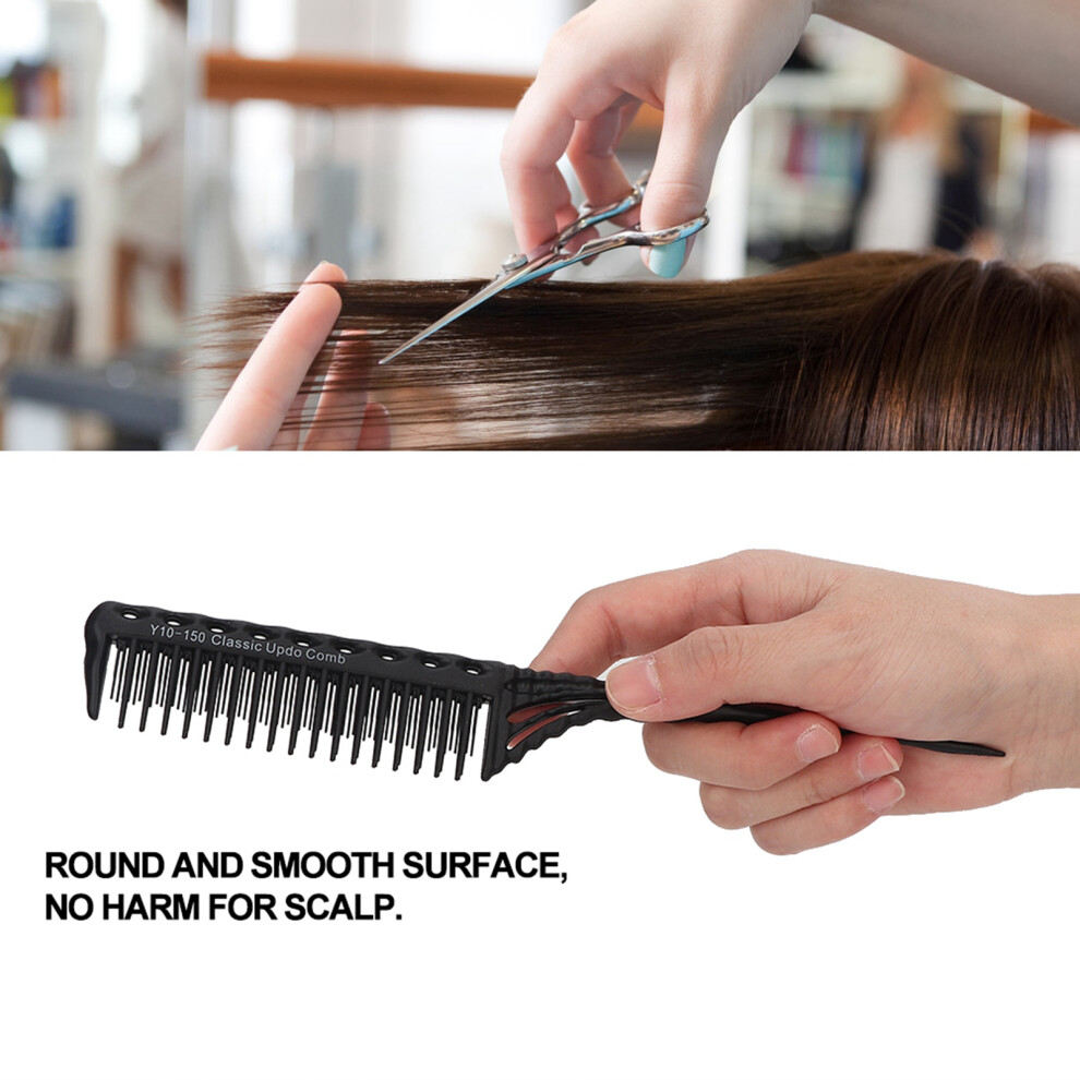Multi-Color Hair Comb, 3 Row Design