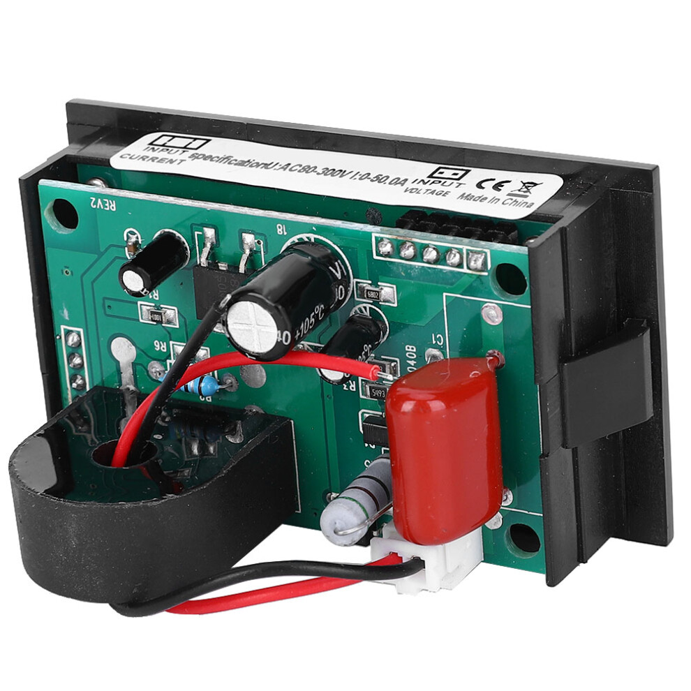 Dl85-2041 Dual Display Ac Voltage & Current Meter 0-50A, 68X38mm 4651392431758