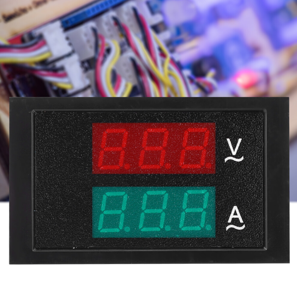 Ac Voltmeter Ammeter Dl85-2042 Dual Display 80V-300V 0-100A Digital Meter 4041392432099