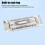 Copper Water Cooling Block for 4-Channel Memory, G1/4 Threads 6