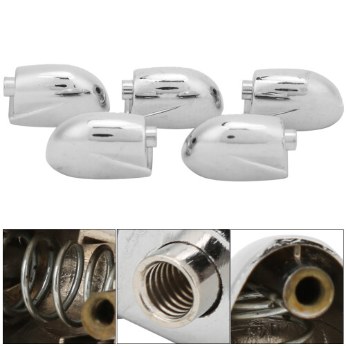 5pcs Metal Snare Drum Lug Ear Claw Hook Replacement Accessories Silver