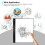 A3 LED Tracing Light Box 4mm Ultra-Thin Drawing Board USB Dimming 7