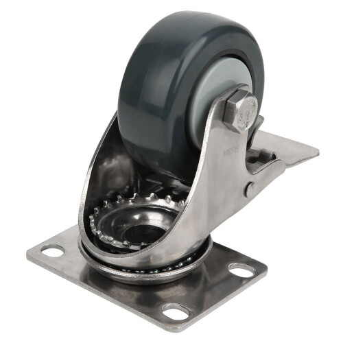 Universal-Lenkrolle, 30kg, Bremse, PP 1