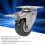 Universal-Lenkrolle, 30kg, Bremse, PP 13