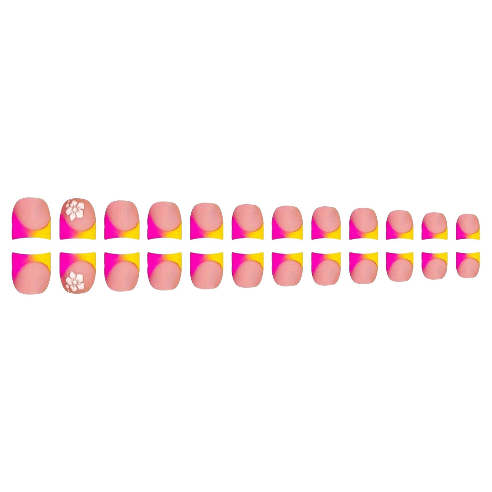 Reach-Tools French Tip Press On Nails - Reusable & Long Lasting