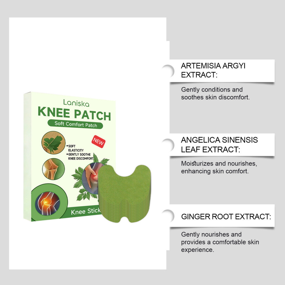 Dcph-Clothing Herbal-Extract Knee Relief Patches - Moxa