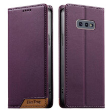 () Flip Case For Samsung Galaxy S10 E Robust Drop Defense Scratch Resistant Exterior Superior Shockproof Protection