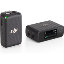DJI Mic (1 TX + 1 RX) Wireless Lavalier Microphone