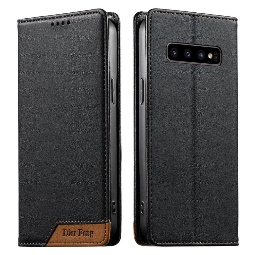 () Flip Case For Samsung Galaxy S10 Scratch Resistant Exterior Superior Shockproof Protection Robust Drop Defense 764563238927
