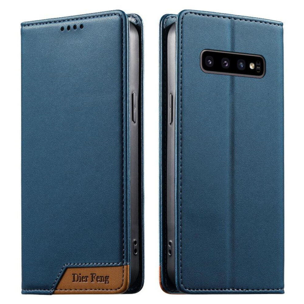 () Flip Case For Samsung Galaxy S10 Scratch Resistant Exterior Superior Shockproof Protection Robust Drop Defense 764563238965