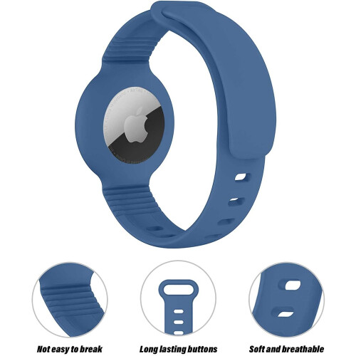 Βραχιόλι GPS Tracker για Airtag, Αδιάβροχο Σχεδιασμό Εύκολο στη Χρήση και Πλενόμενο, Απλό 1
