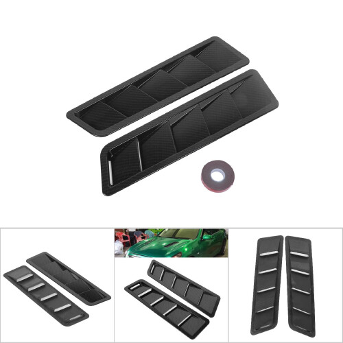 Motorhaube Lufteinlass Panel ABS Carbon