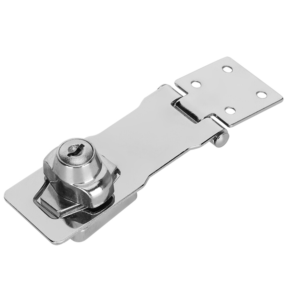Anti-Theft Zinc Alloy Housing Lock Hasp For Cabinets & Storage Drawer Hardware 7621392440415