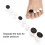 Silicone Toe Separator 8pcs Reusable Pedicure Nail Art Tool 11