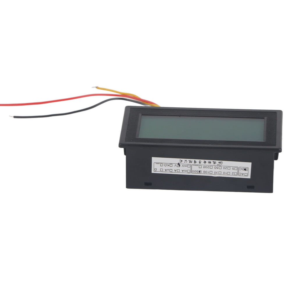 Yb5135db Lcd Digital Voltmeter 3-Wire, 78X42x26mm, Blue Backlight 7641392699231