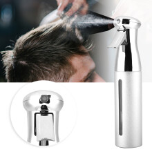 250ml Silver Hairdressing Spray Bottle Fine Mist Sprayer Salon Barber Tool
