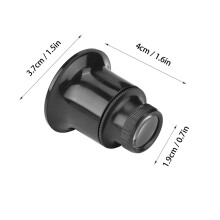 Watch Repair Loupe 20X Plastic Magnifier Jewellery Loop Dazzle-Free Australia