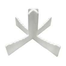 Convenient Adjustable Dish Drainer For Various Bottle-White