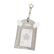3 Inch Pocket Sized Card Case Photo Holders Card-silver