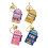 Interactive Machine Machine Keyring Vibrant Colors And-Rose Red 3