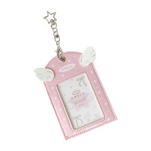 Multipurpose 3 Inch Card Storage Sleeve Wear Resistant And-Pink