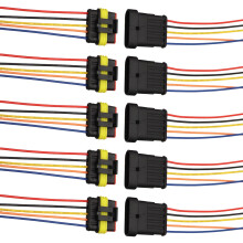 5 Stuks Mannelijke Vrouwelijke Elektrische Connector Stekkers-5P