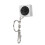 Mini tragbarer Billard-Queue-Spitzenschleifer Aluminium Silber 25x25x13mm 2