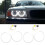 4pcs Car Headlight Angel Eyes Kit for E36 E38 E39 E46, White 6000K 15