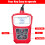 KW310 Car Scanner, Portable CAN Diagnostic Tool, Red/Black 4
