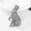 (AL1079-A) Cute Tiger Brooch Pin for Gift 1