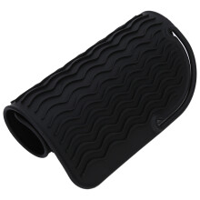 Silicone Heat Resistant Hair Straightener Cover - Black, 167x230mm