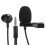 Mini Microphone Tie Clip Pocket Recorder 3.5mm Omnidirectional Black 6