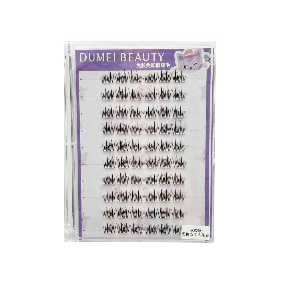 Dcph-Clothing Sunflower Lashes Dual-Tip Natural Curling 50 Char