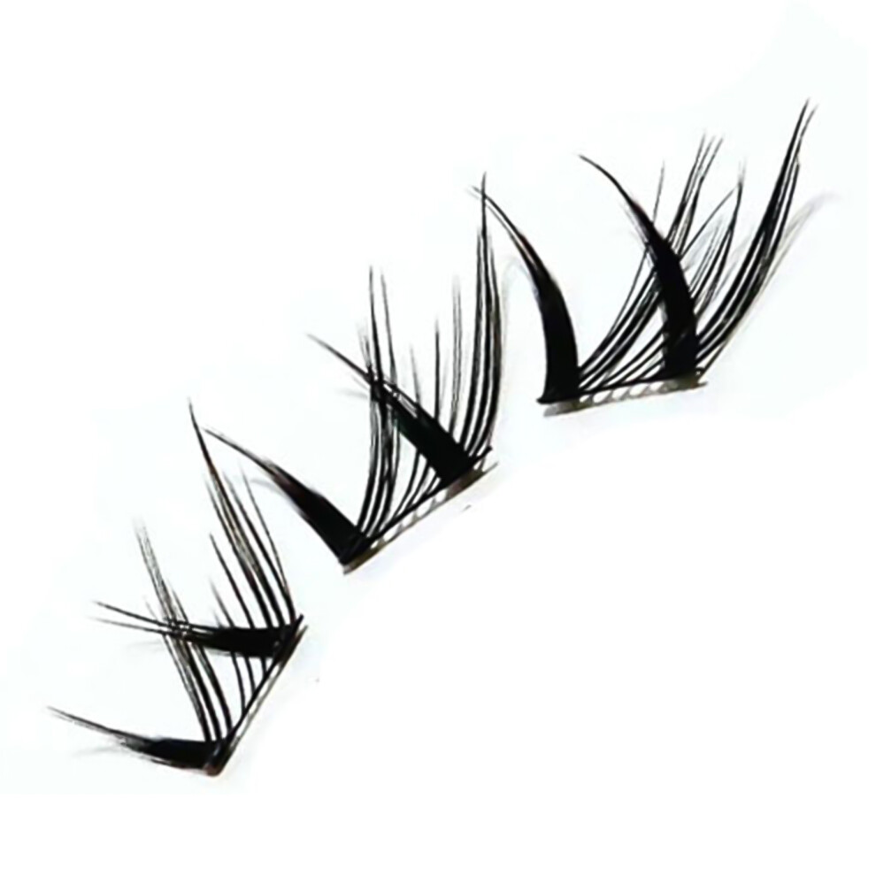 Hue-Grain Anime Diy Lash Clusters For Beginners - Thin Band