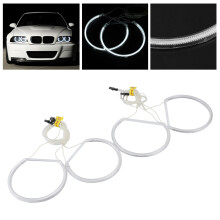 White CCFL Angel Eyes Halo Rings for BMW E46 1993-2005