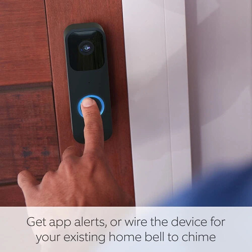 Blink Video Doorbell HD Sync Module  Two Way Audio 1