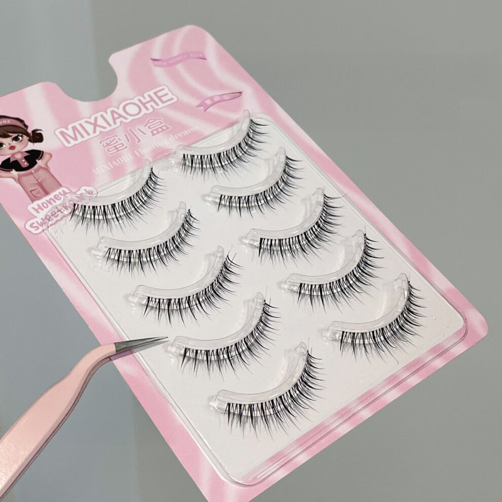 Zhouq-Outdoors False Eyelashes For Women, Wispy & Natural Look